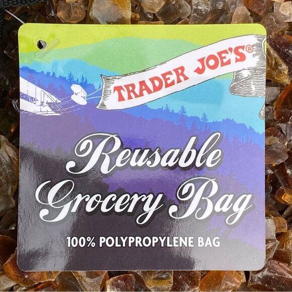 NWT New Trader Joe’s North Carolina NC Tote Bag Reusable Shopper Tarheels BBQ - Picture 9 of 10